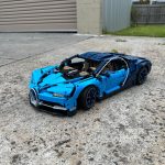 Electroplated Blue Bugatti Veyron Supercar 3868PCS photo review