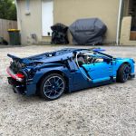 Electroplated Blue Bugatti Veyron Supercar 3868PCS photo review