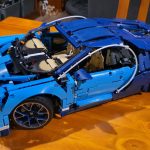 Electroplated Blue Bugatti Veyron Supercar 3868PCS photo review