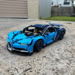 Electroplated Blue Bugatti Veyron Supercar 3868PCS photo review